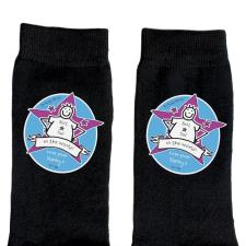 Personalised Purple Ronnie Mens Socks